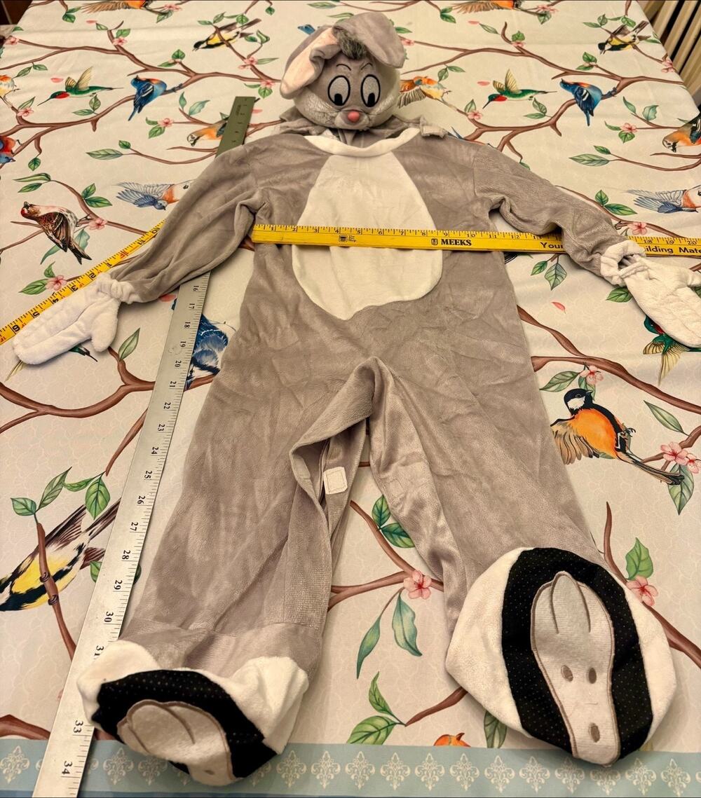 Looney Tunes Bugs Bunny Unisex Halloween Costume Size 2T